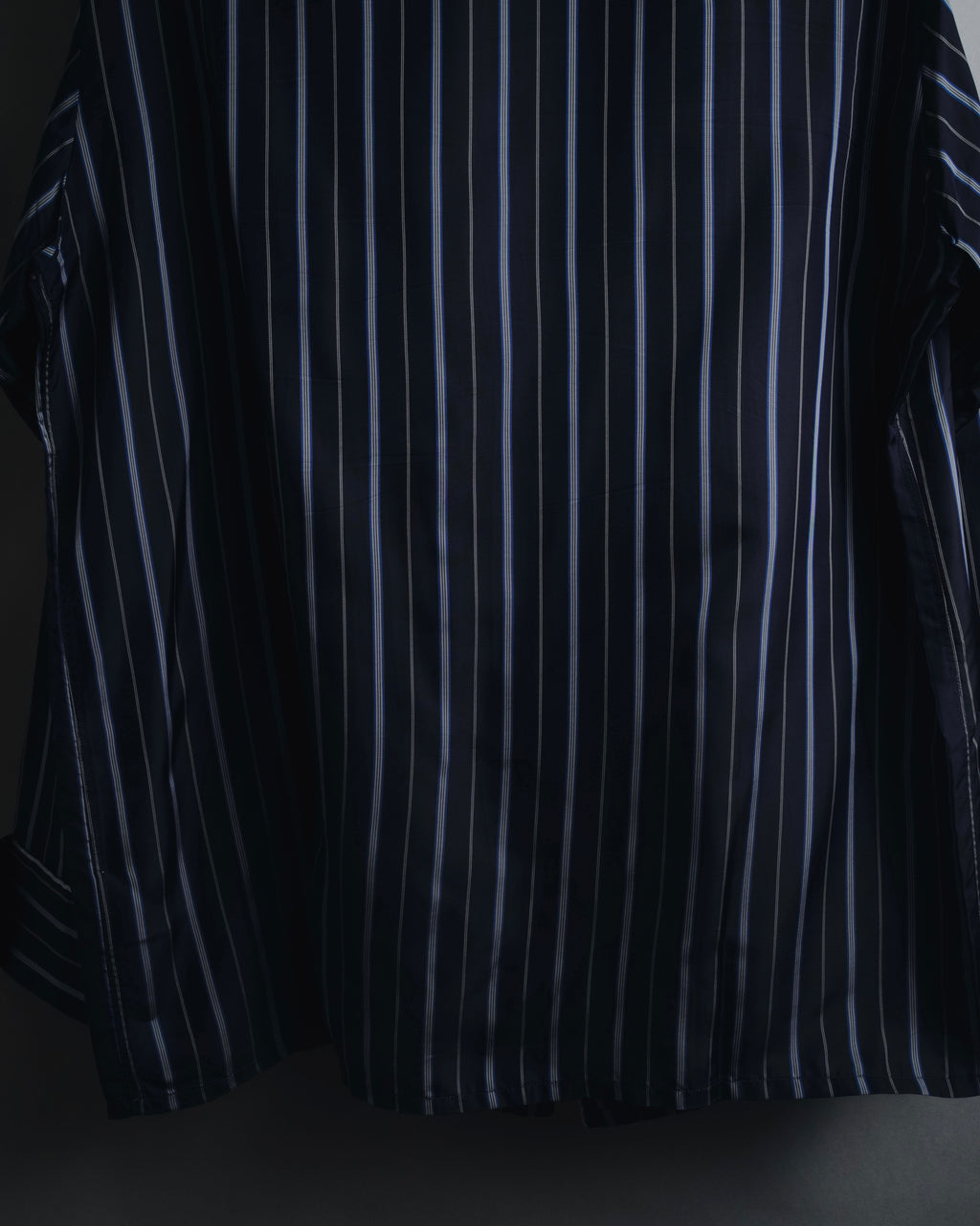 "Maison Margiela" 2021AW piped striped lounge shirt