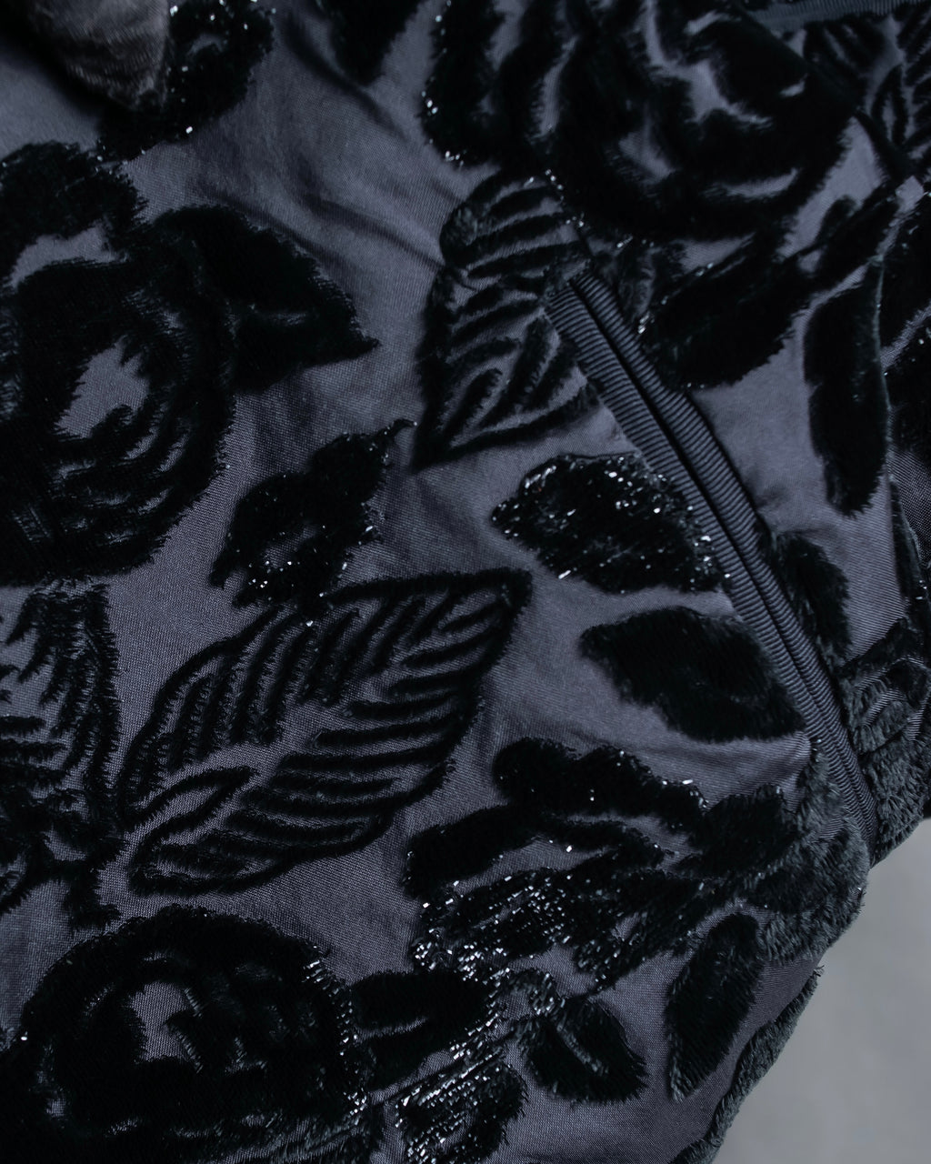 "GUCCI" Floral patterned lamé tailored jacket"