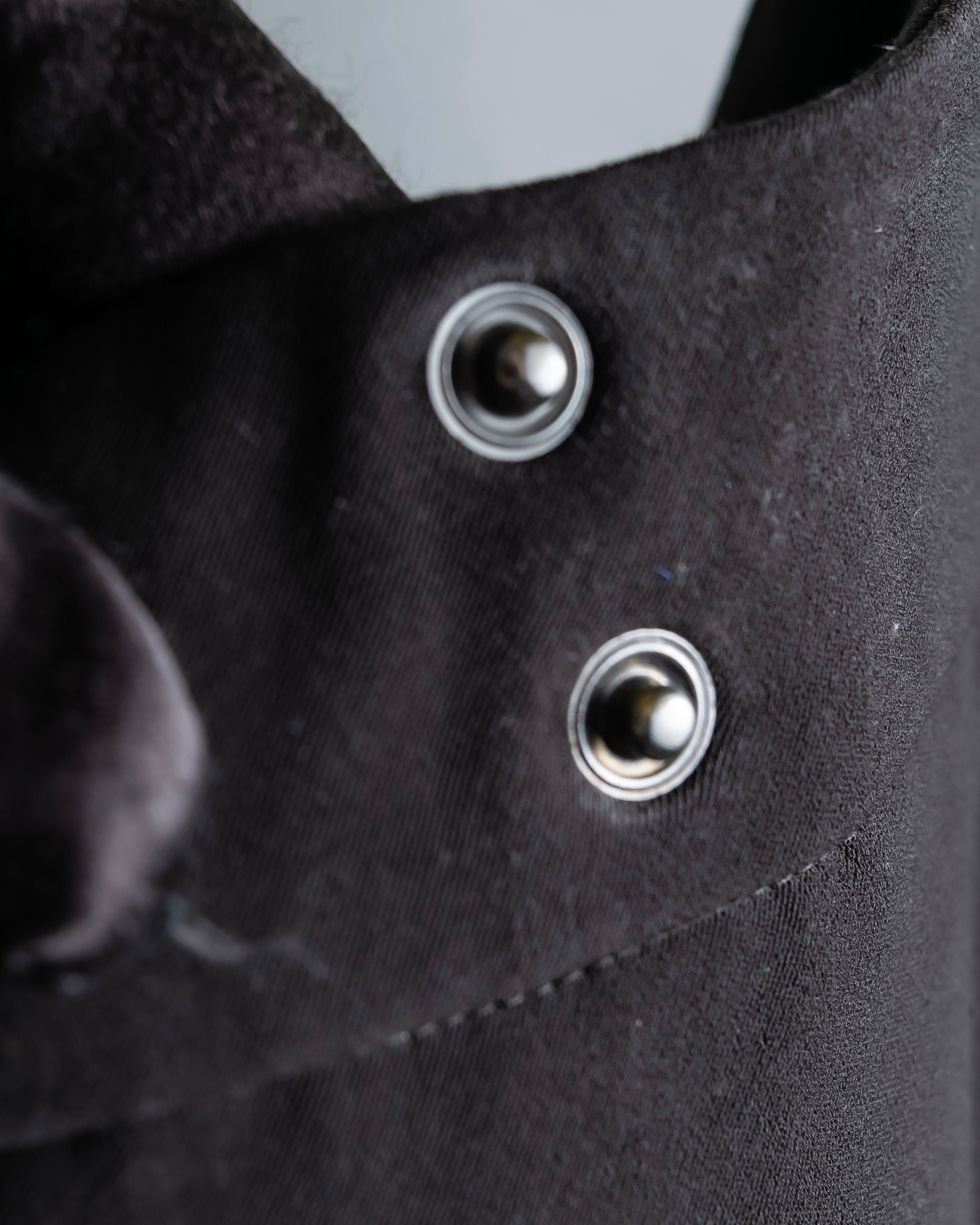 "GIORGIO ARMANI" Soft texture  brown wide slacks