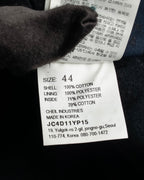 "Juun.J" Zip-up blouson docking design jacket