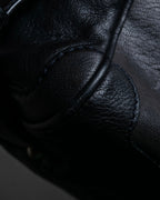 "CELINE" Metal parts design horizontal leather one-shoulder bag