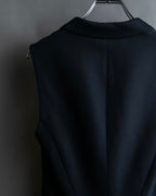 "MCQ Alexander McQueen" Flared silhouette cutting design tailored gilet