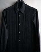 “COMME des GARCONS” 2022SS  Fringed dress shirt