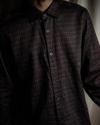 "GUCCI" Horsebit pattern shaped shirt