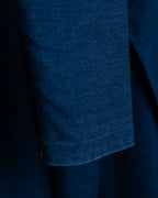 “MM6” front cut designed dennim long pull over