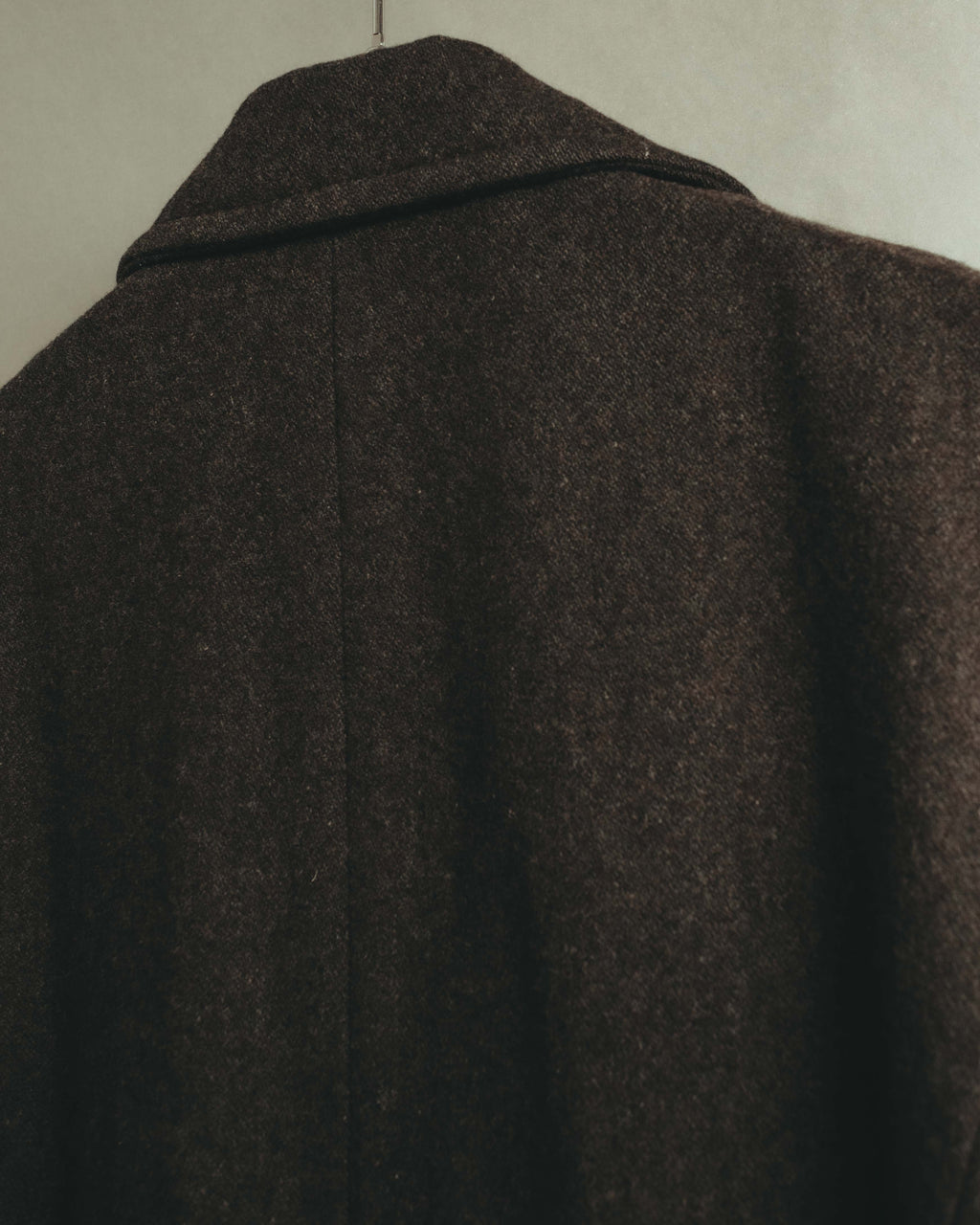 -SPECIAL- “Maison Martin Margiela” 2011-2014 Short wool blend chesterfield coat