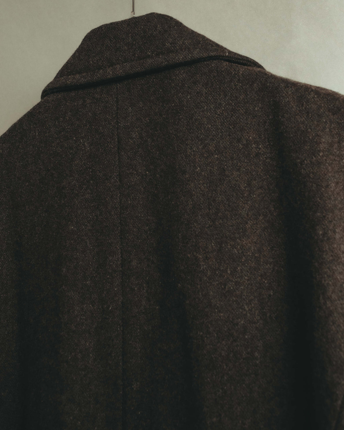 -SPECIAL- “Maison Martin Margiela” 2011-2014 Short wool blend chesterfield coat