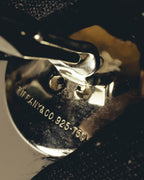"Tiffany & Co." 90's-00's Sterling silver knot cufflinks