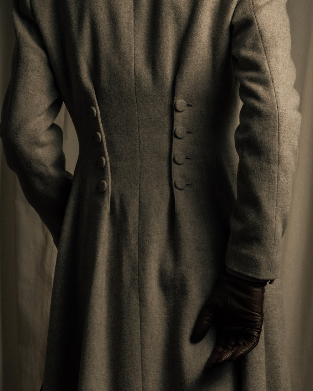 -SPECIAL- "JEAN PAUL GAULTIER"
90's-00's Waist shape A-line silhouette ecryu color super long coat