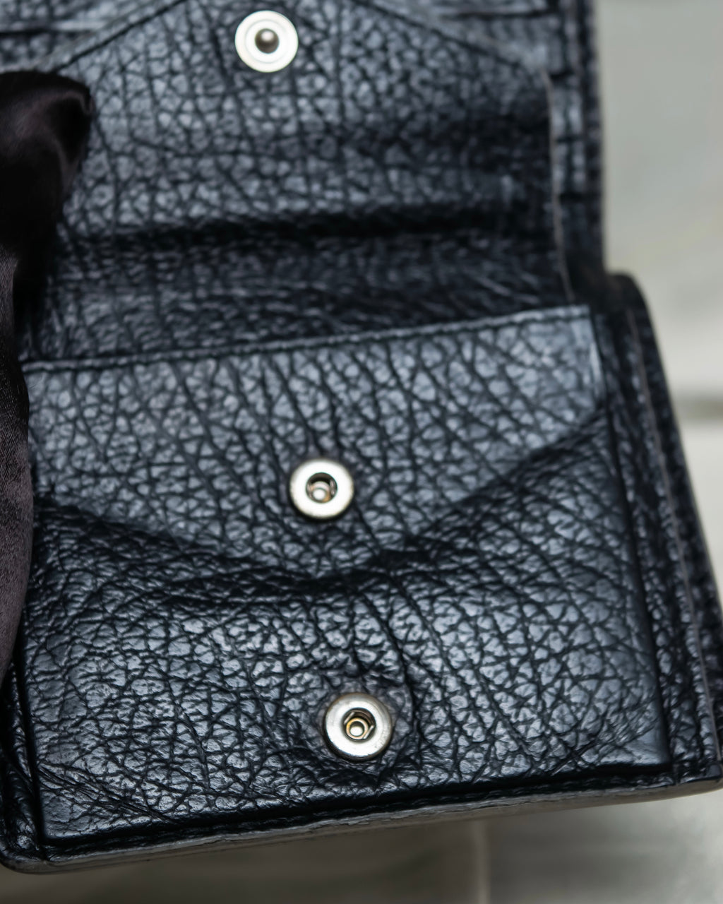 "Maison Margiela" 2020ss Splash Paint Leather Wallet