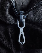 "CHANEL" 90's Gold button design straight line skirt