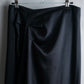 "MARNI" Drawstring design maxi length draping skirt