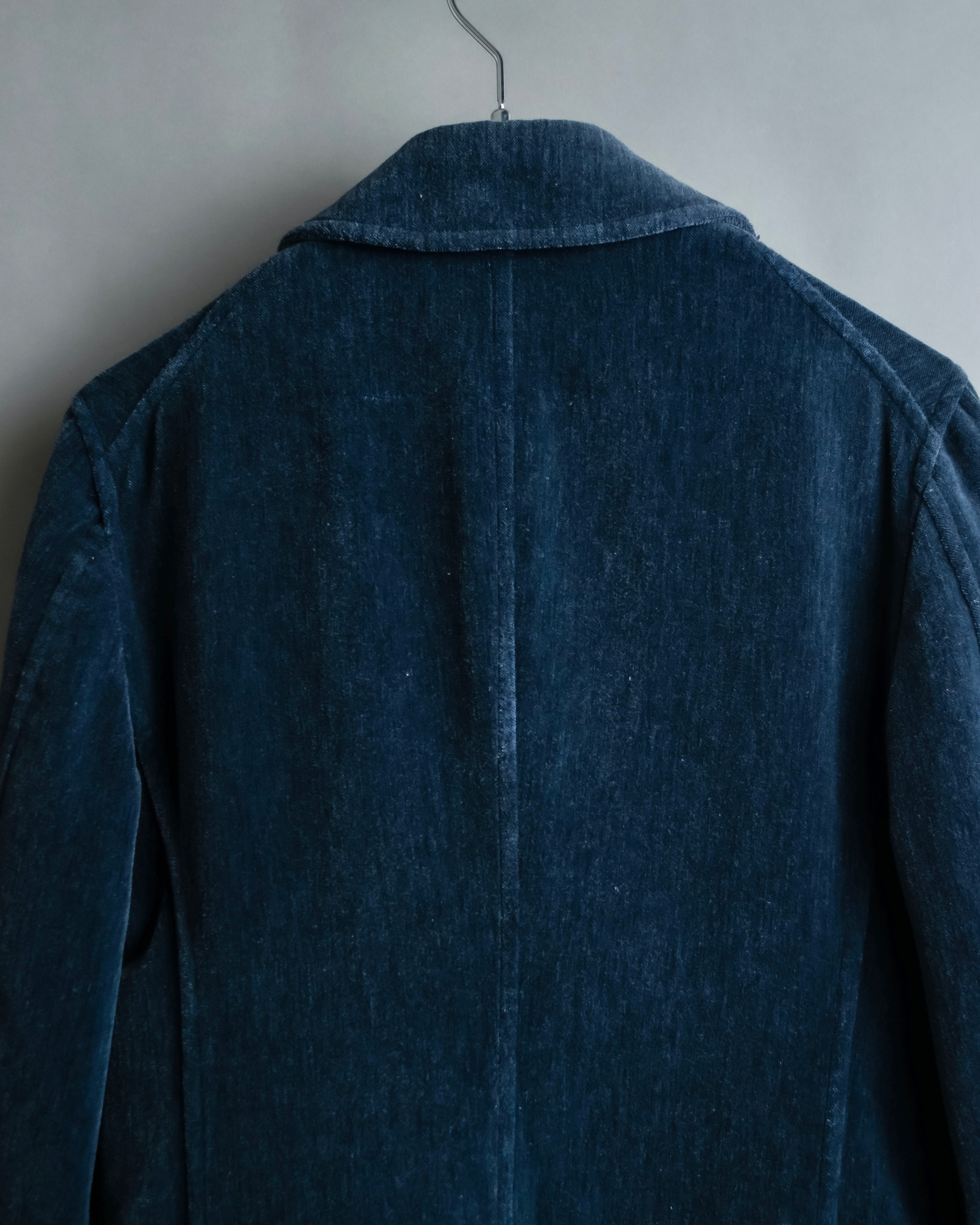 "Comme des garçons robe de chambre" Beautiful velour double half coat