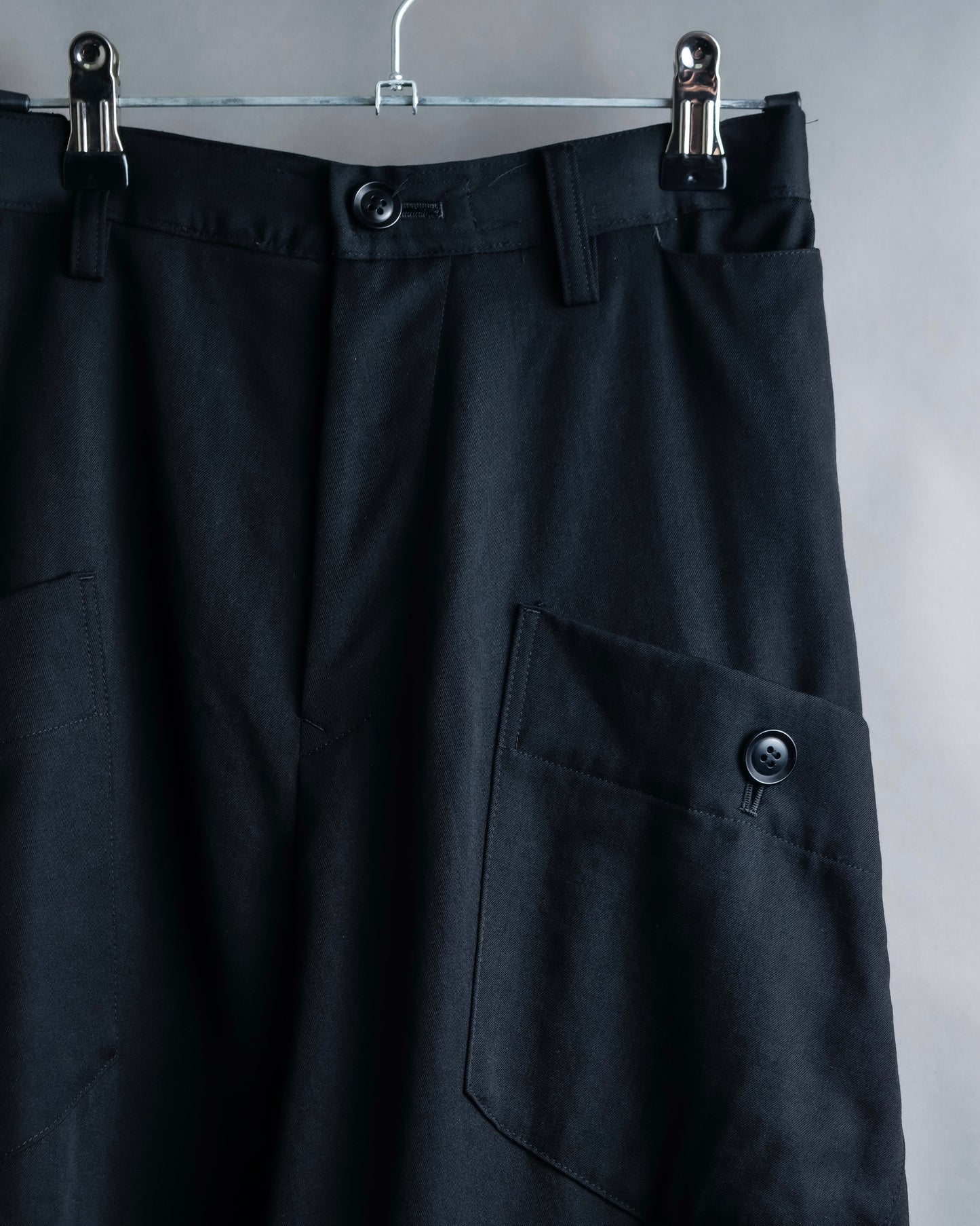 "Y's" Wool gabardine sarouel skirt pants