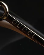 "GUCCI" Horsebit motif temple design big square frame sunglasses