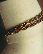 –SPECIAL– "CHANEL" 80's Gripoix Byzantine cross pendant necklace