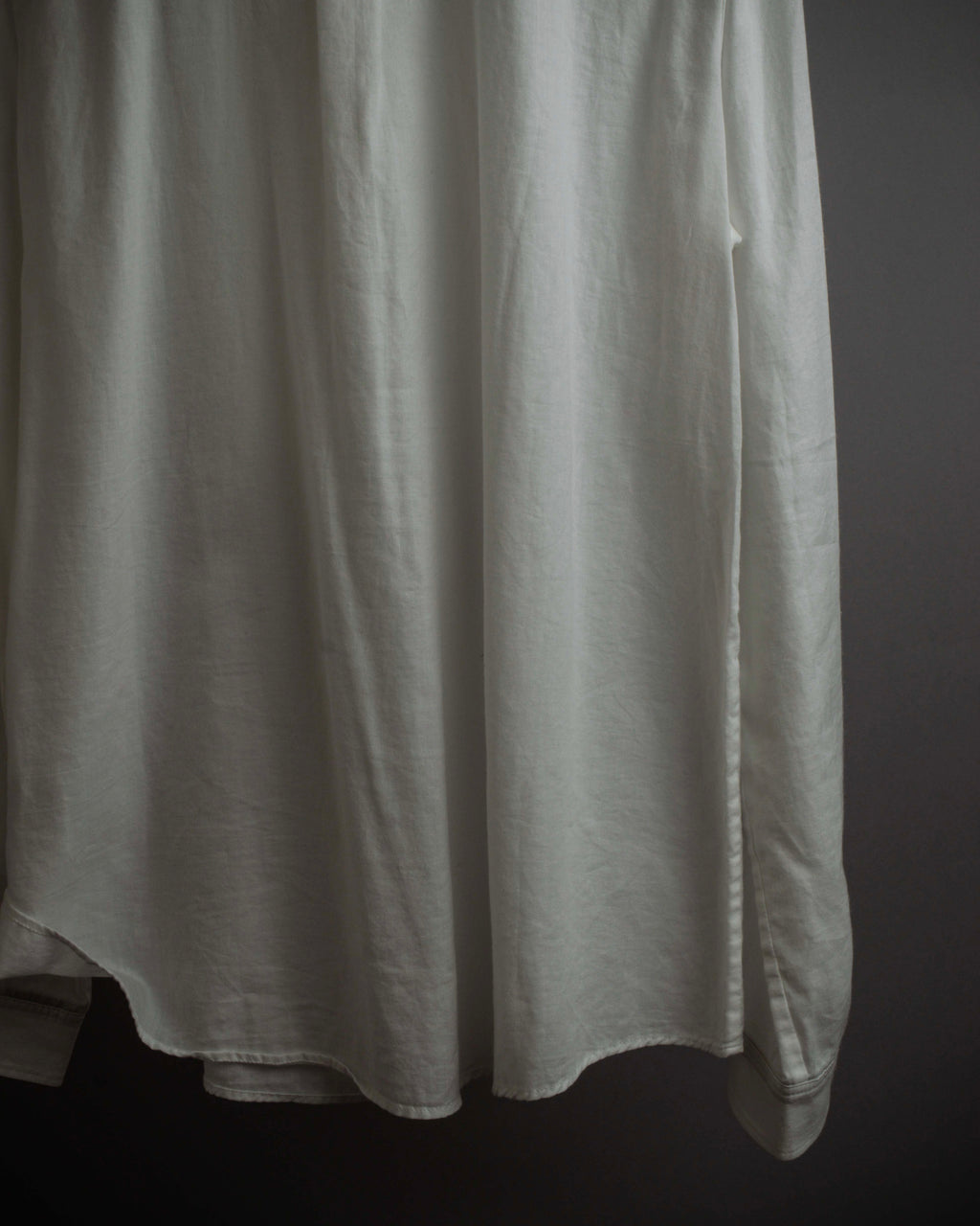 "BURBERRY" Frill design collarless blouse