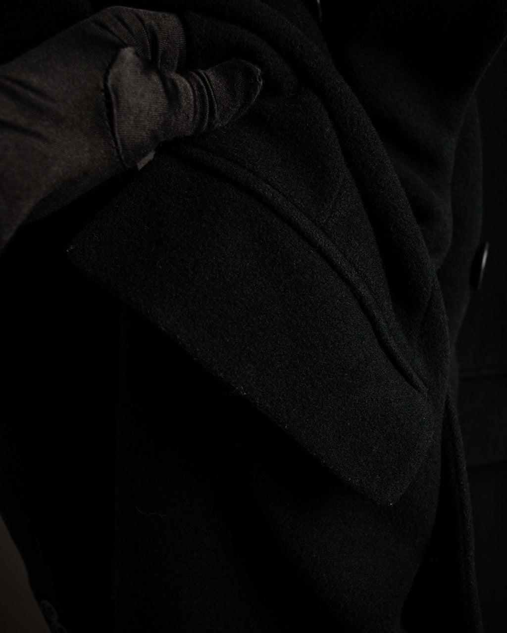 "Ralph Lauren" Structured oversized double-breasted Chester coat