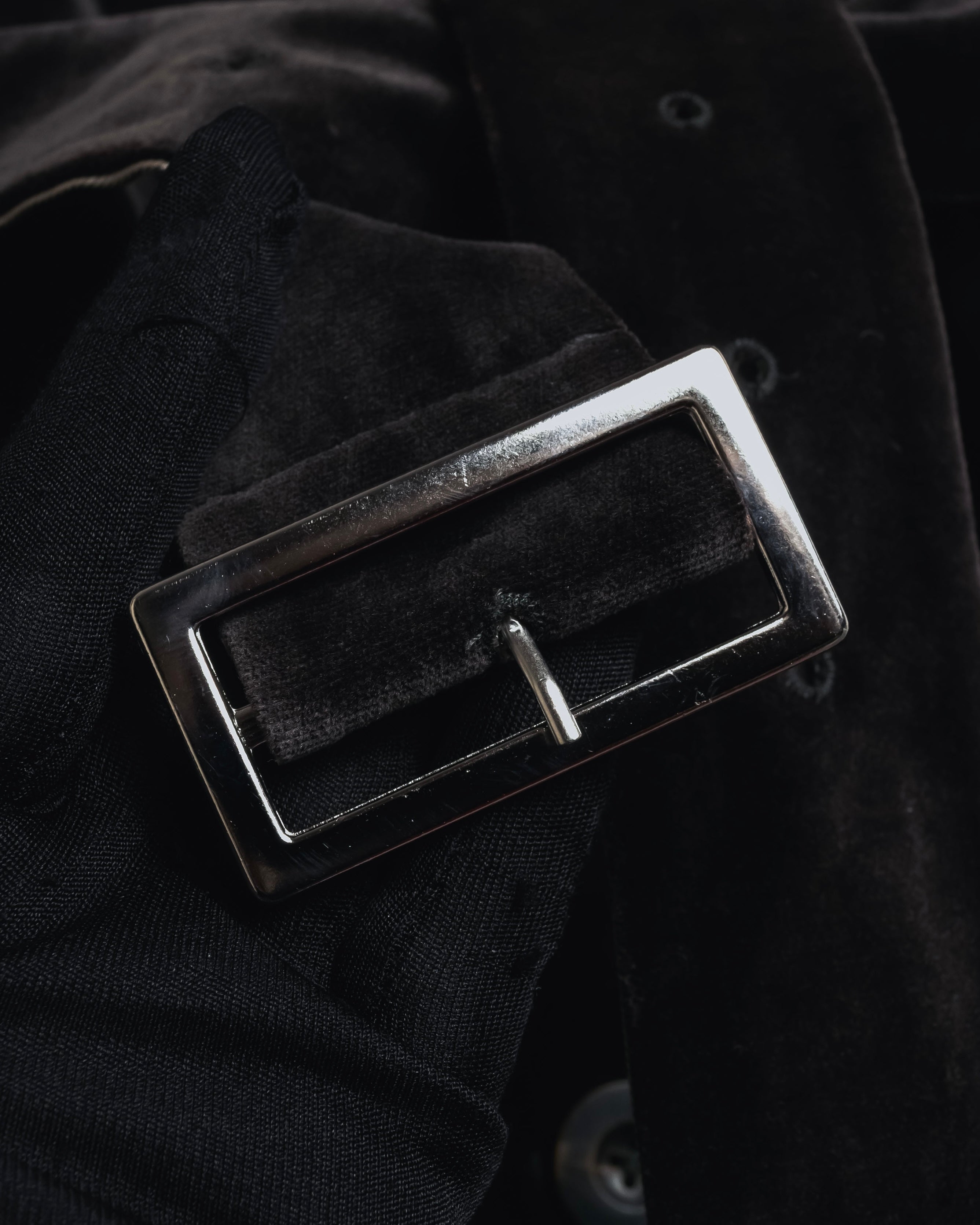 -SPECIAL- "JIL SANDER"
90’s-00’s Architectural cotton velvet belted coat