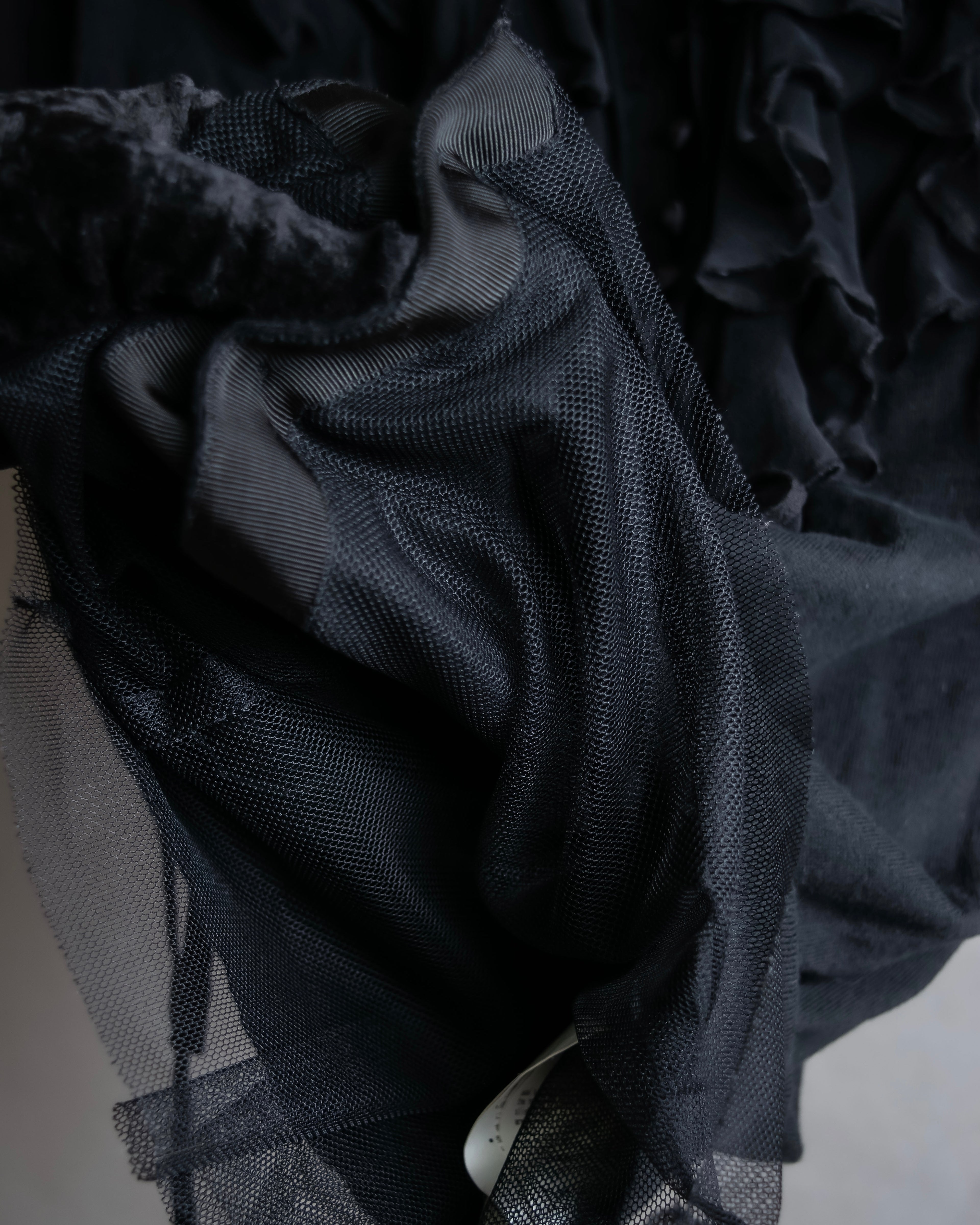 "sacai luck" Layered tulle tunic tops