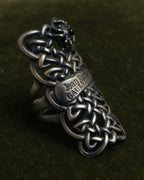 -SPECIAL- “Jean Paul Gaultier“ 90’s-00’s oxidized silver knot ring