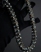 "DRIES VAN NOTTEN" 2022's Double crystal detail magnetic choker