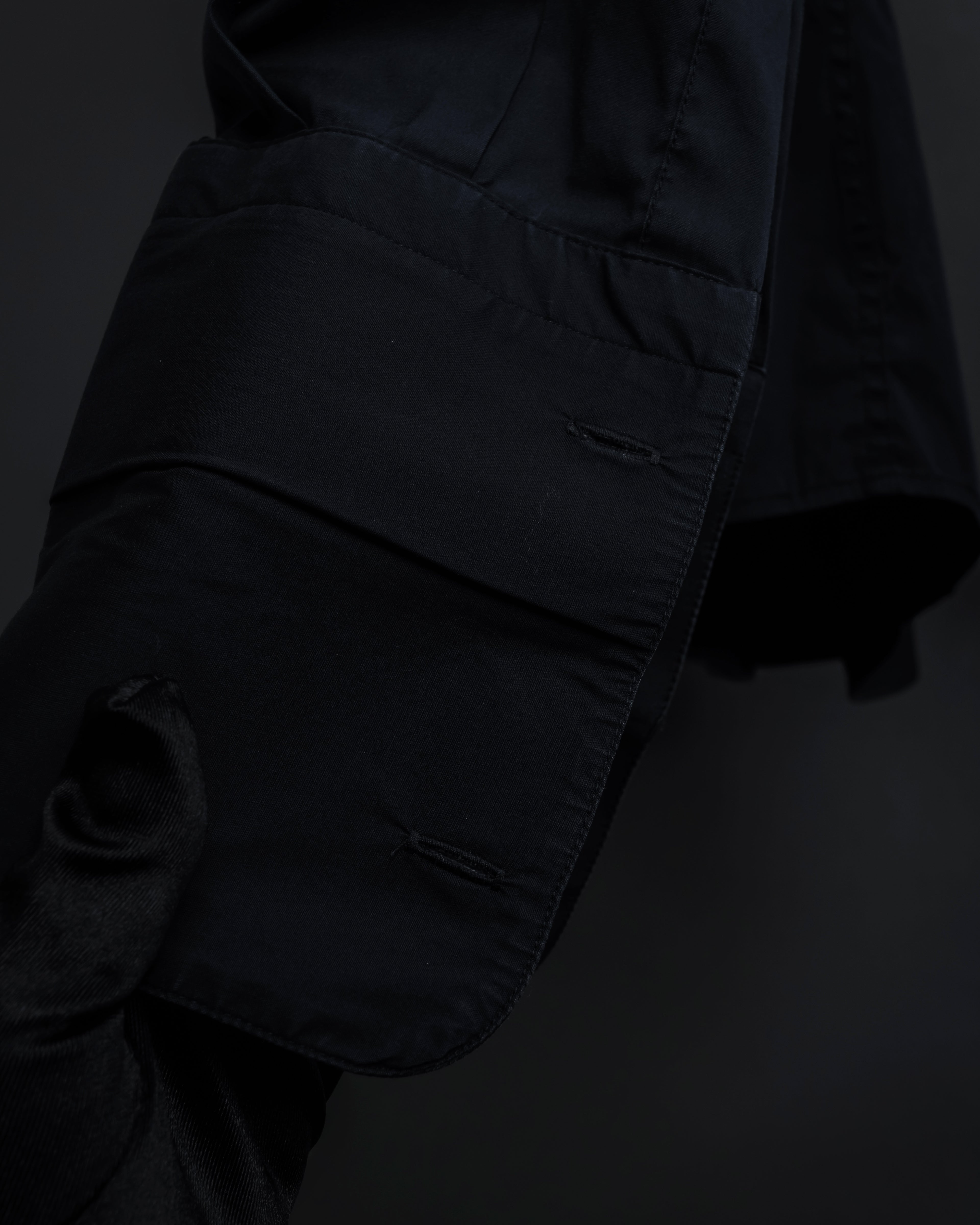 "Dolce & Gabbana" Logo embroidered tie design dress shirt