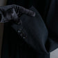 "COMME des GARCONS COMME des GARCONS" Peaked lapel double-breasted long tailored jacket