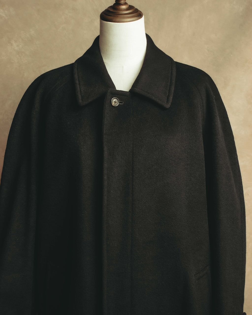 "BURBERRY LONDON" 00's-10's Classic balmacaan coat