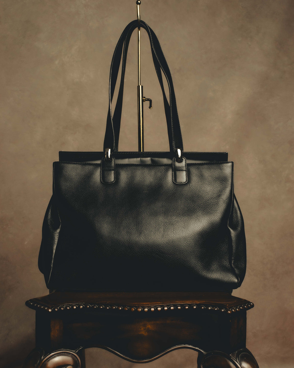 "LOEWE" 90's-00's Classic leather tote bag
