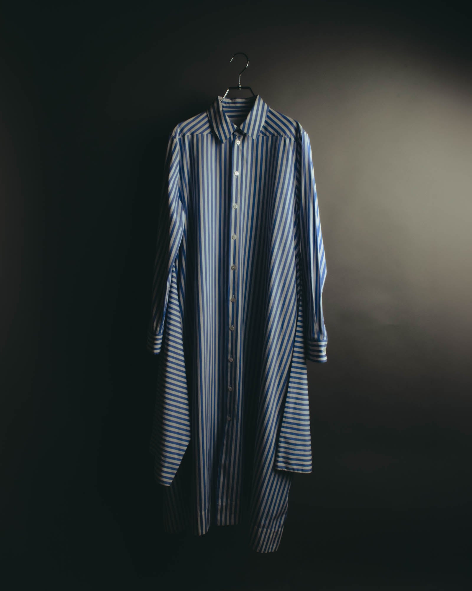 “JIL SANDER” 2018-2023 oversized striped cotton shirt dress