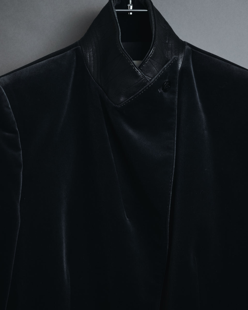 –SPECIAL– "HERMES"
00’s Velvet switchinglamb leather collar special tailored jacket