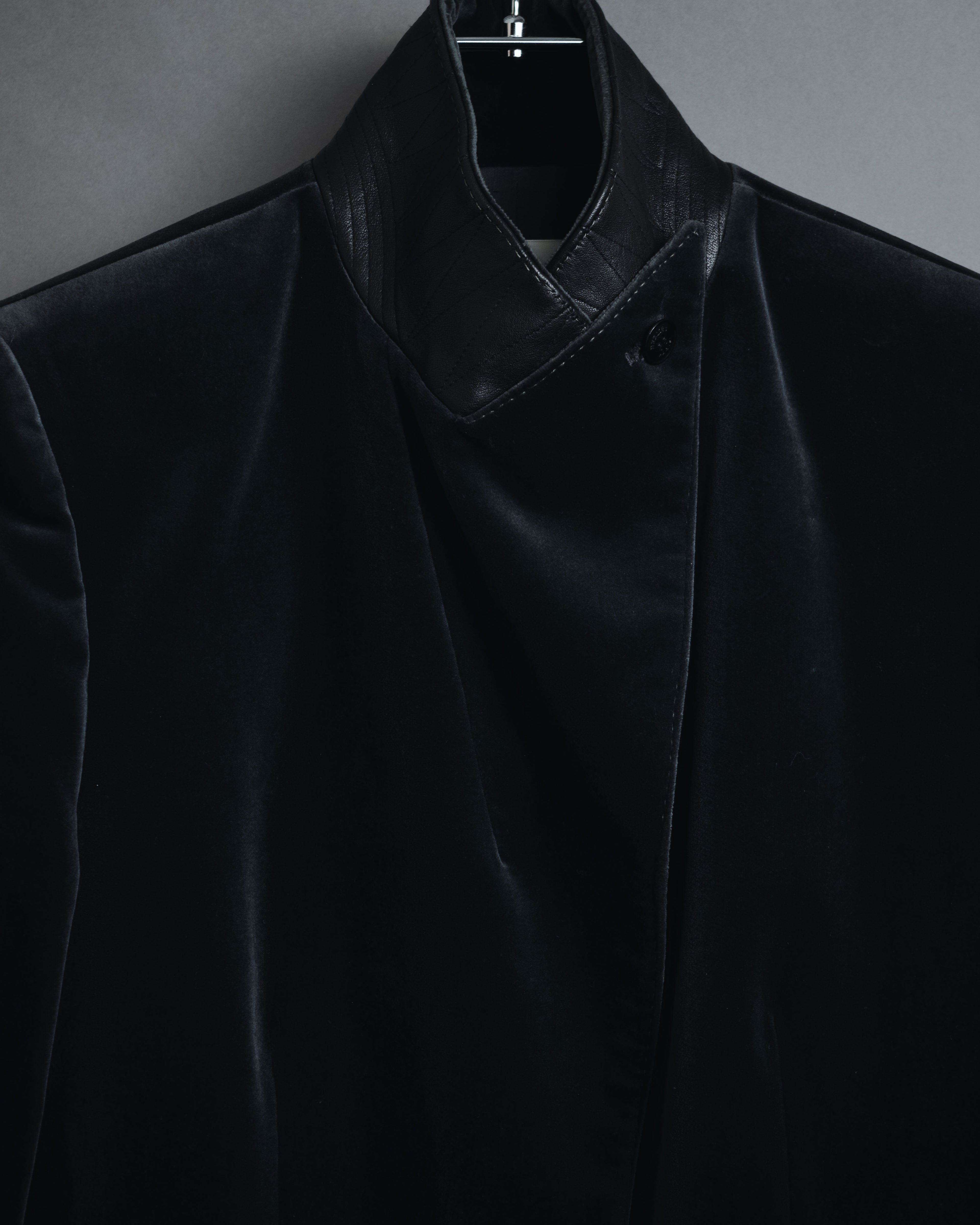 –SPECIAL– "HERMES"
00’s Velvet switchinglamb leather collar special tailored jacket