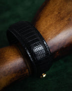 “GUCCI” 90’s-00’s Lizard horsebit bracelet