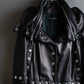 "Dolce & Gabbana" Silver stud design leather 2way coat