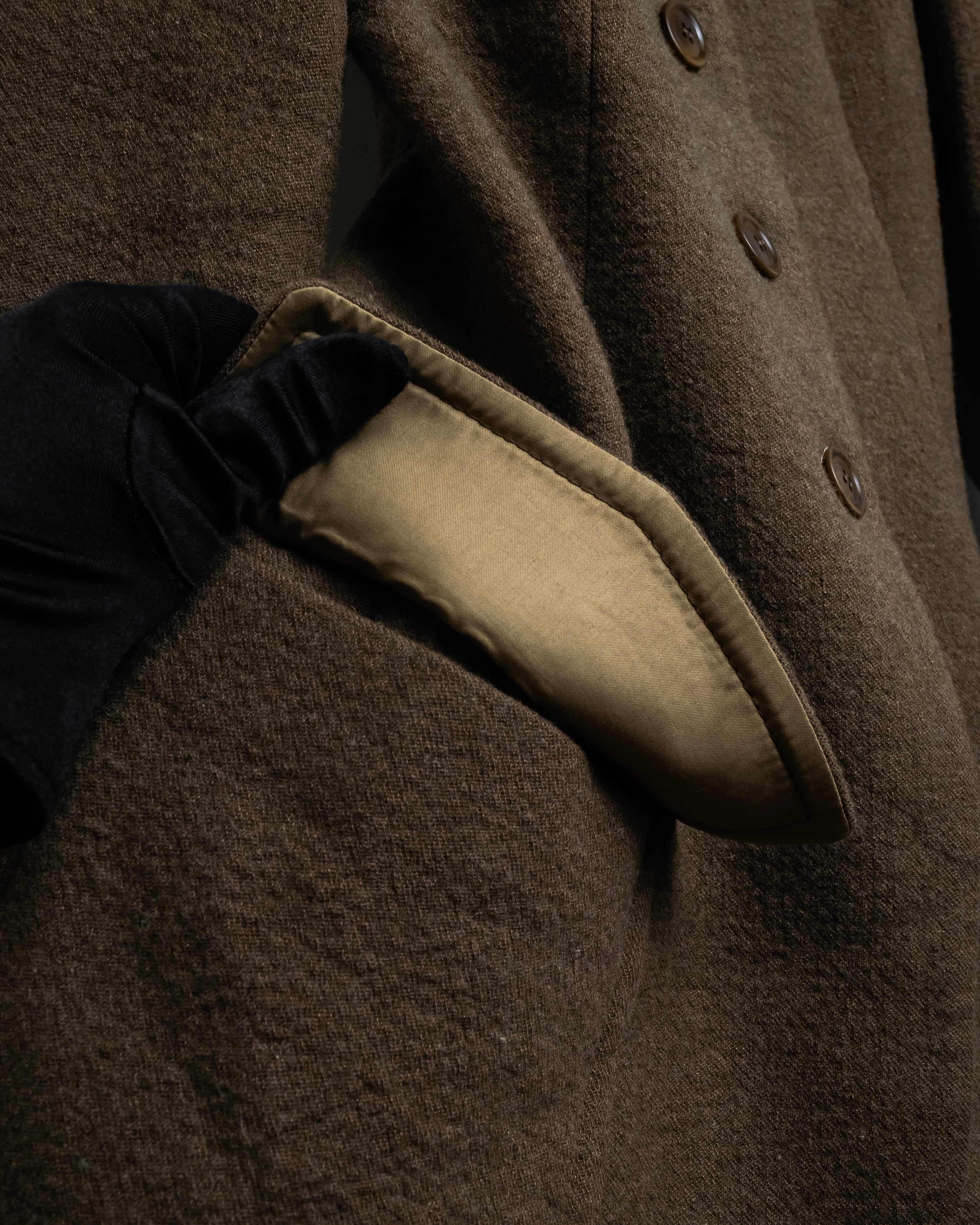 "SPORTSMAX" Carving flap design mid-length coat