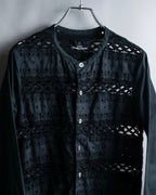 "tricot COMME desGARCONS" Playful fabric Feminine cotton cardigan