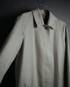 “BURBERRY BLUE LABEL” 2000’s Minimal balmacaan coat