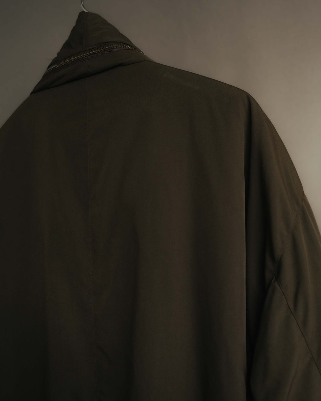 -SPECIAL- "ISSEY MIYAKE MEN" 80's Sculptural padded parachute long coat
