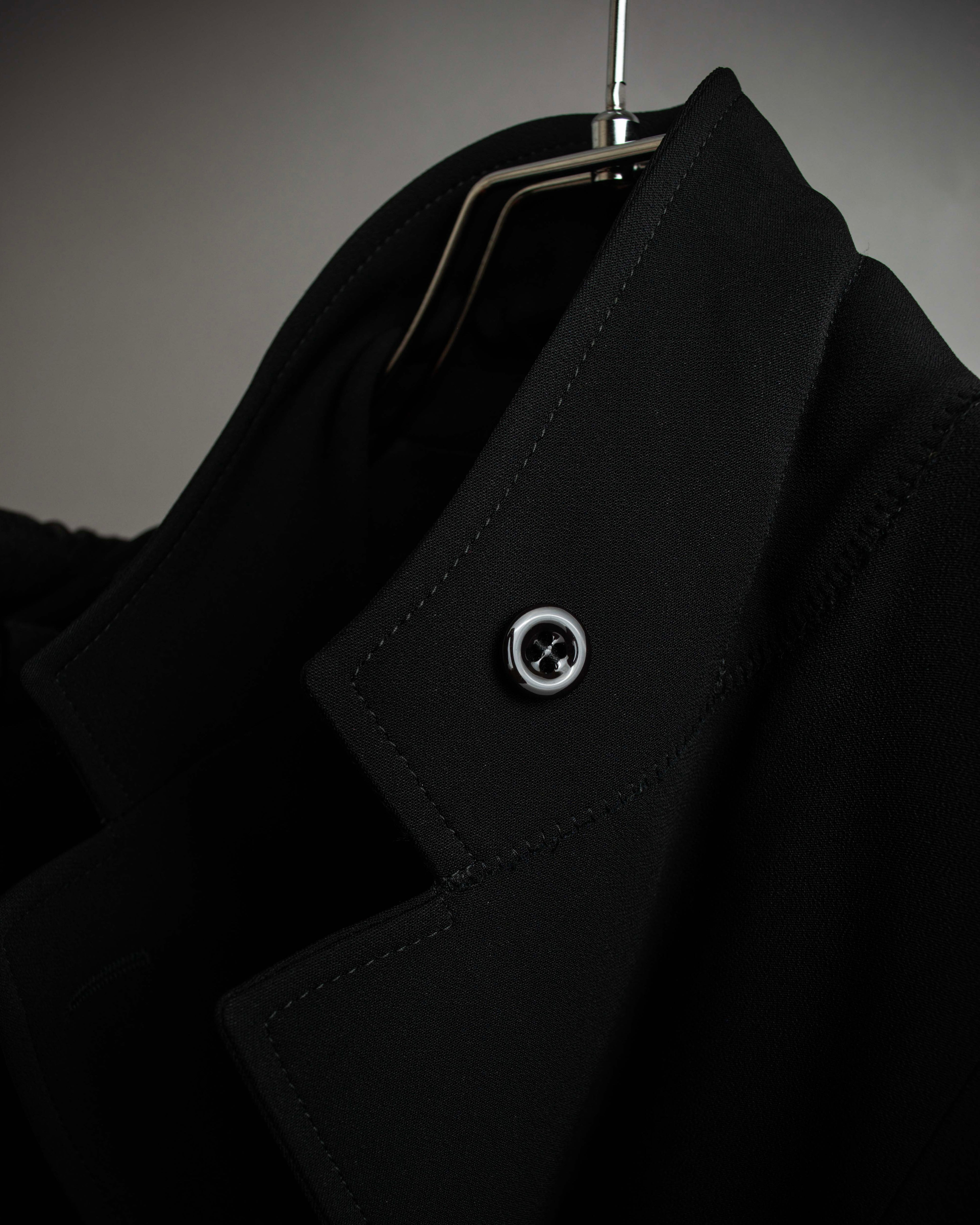 "GUCCI" Michele period stand collar modified design tailored jacket