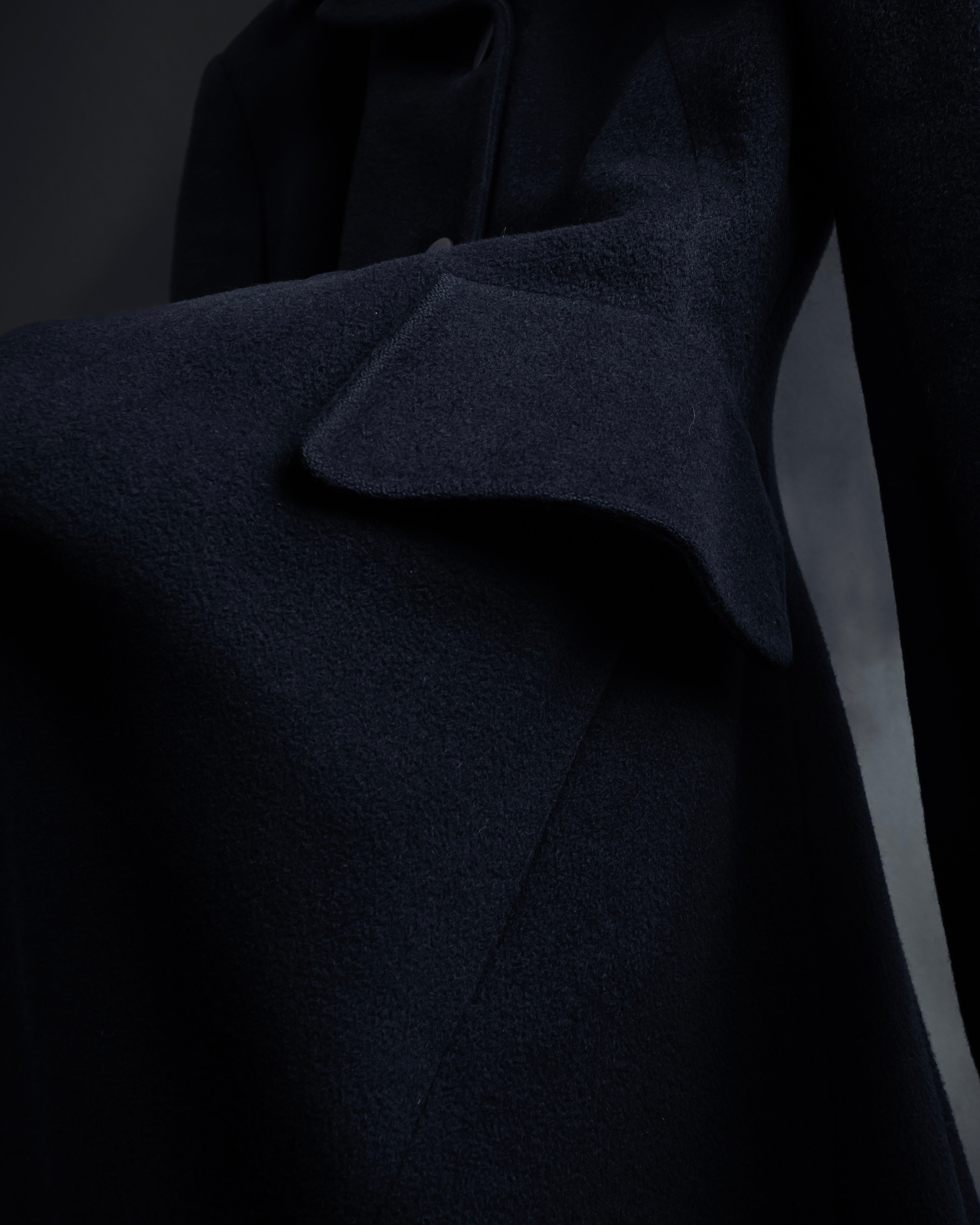 -SPECIAL- "HERMÈS Paris" 1978–1981 Atelier Prêt-à-Porter Cashmere Coat