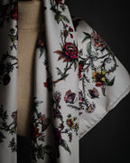 "Christian Dior" 2020-2023 botanical silk twill scarf