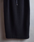 "GIANFRANCO FERRE" Structured wool satin ruffle inner detail set up