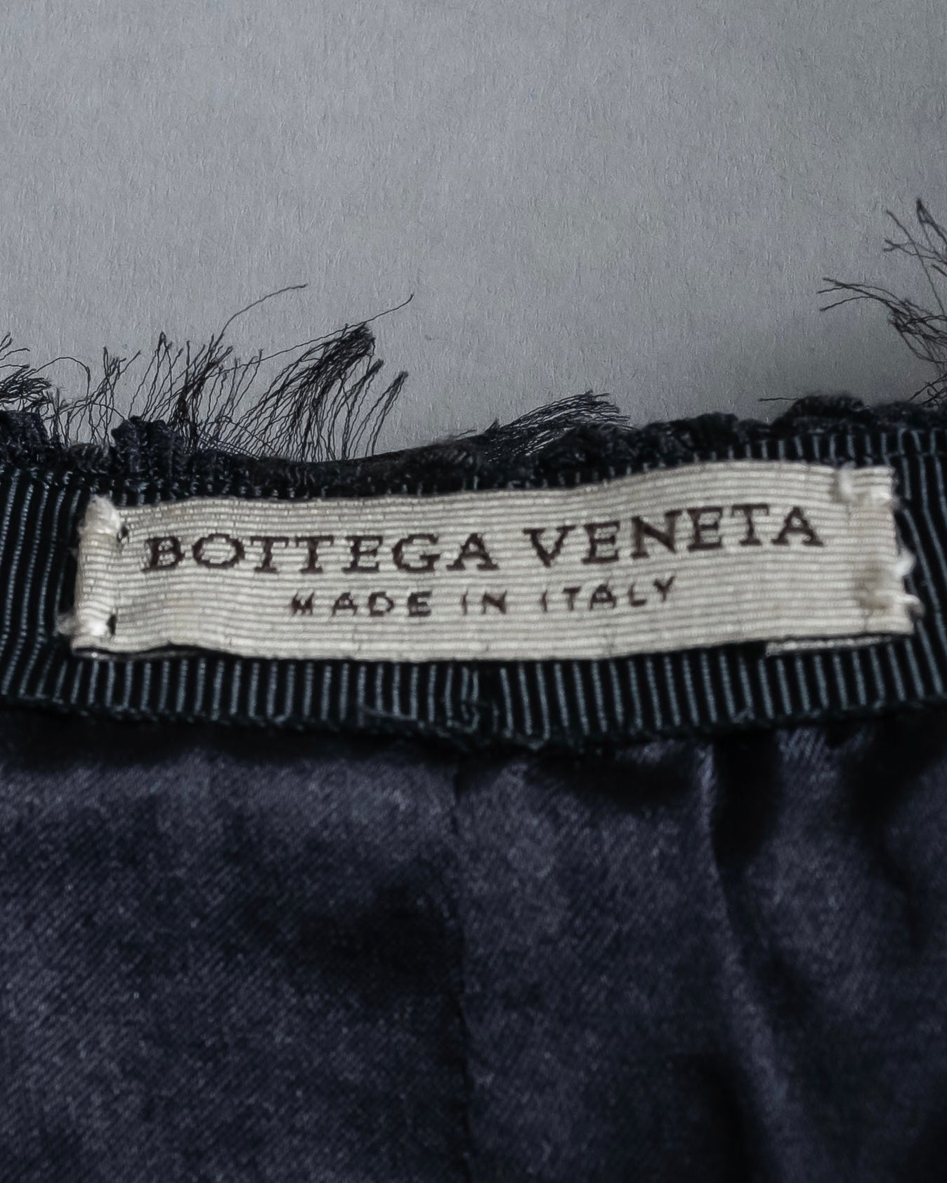 "BOTTEGA VENETA" Organza &amp; fringe design sleeveless dress