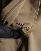 "Burberrys" Water-repellent cotton soutien colour trench coat