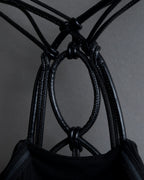 "ISABEL MARANT" Cord-layered strap design sleeveless dress