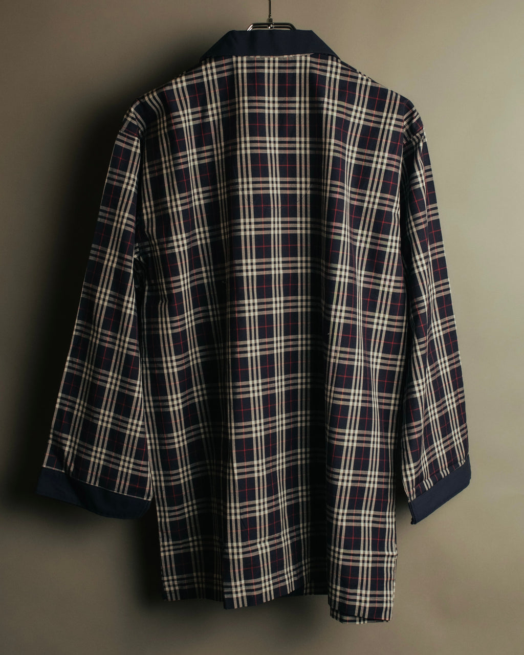 “Burberrys” 1998-1999 house check cotton pajama set