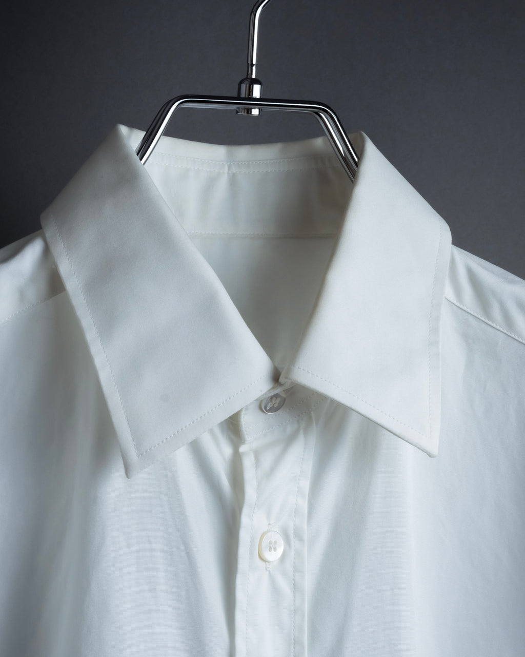 "MAISON MARGIELA" 20AW Long cuff design cotton white shirt