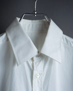 "MAISON MARGIELA" 20AW Long cuff design cotton white shirt