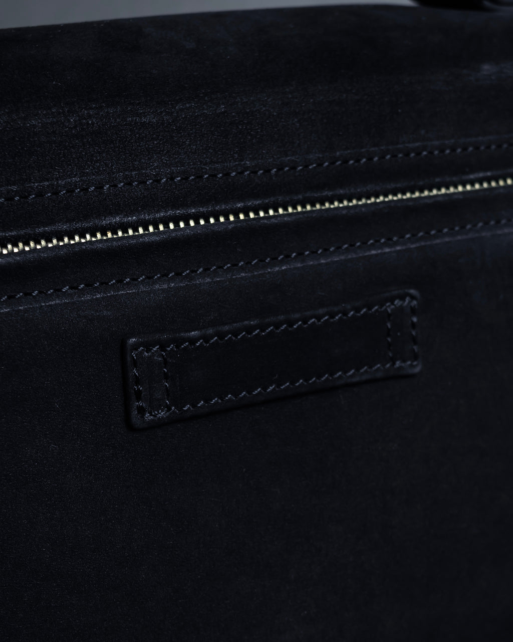 "JEAN PAUL GAULTIER" Front clasp design suede leather hand bag